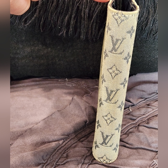 Louis Vuitton Monogram Idylle Canvas Navy Small 6 ring Agenda PM Planner Wallet - Picture 3 of 12